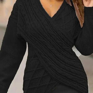 Cable Long Sleeve Sweater